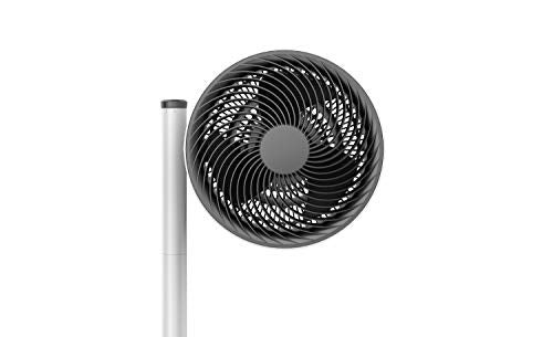 Boneco F230 Pedestal Air Circulator Fan – Silent, Powerful Cooling with Adjustable Height (White)