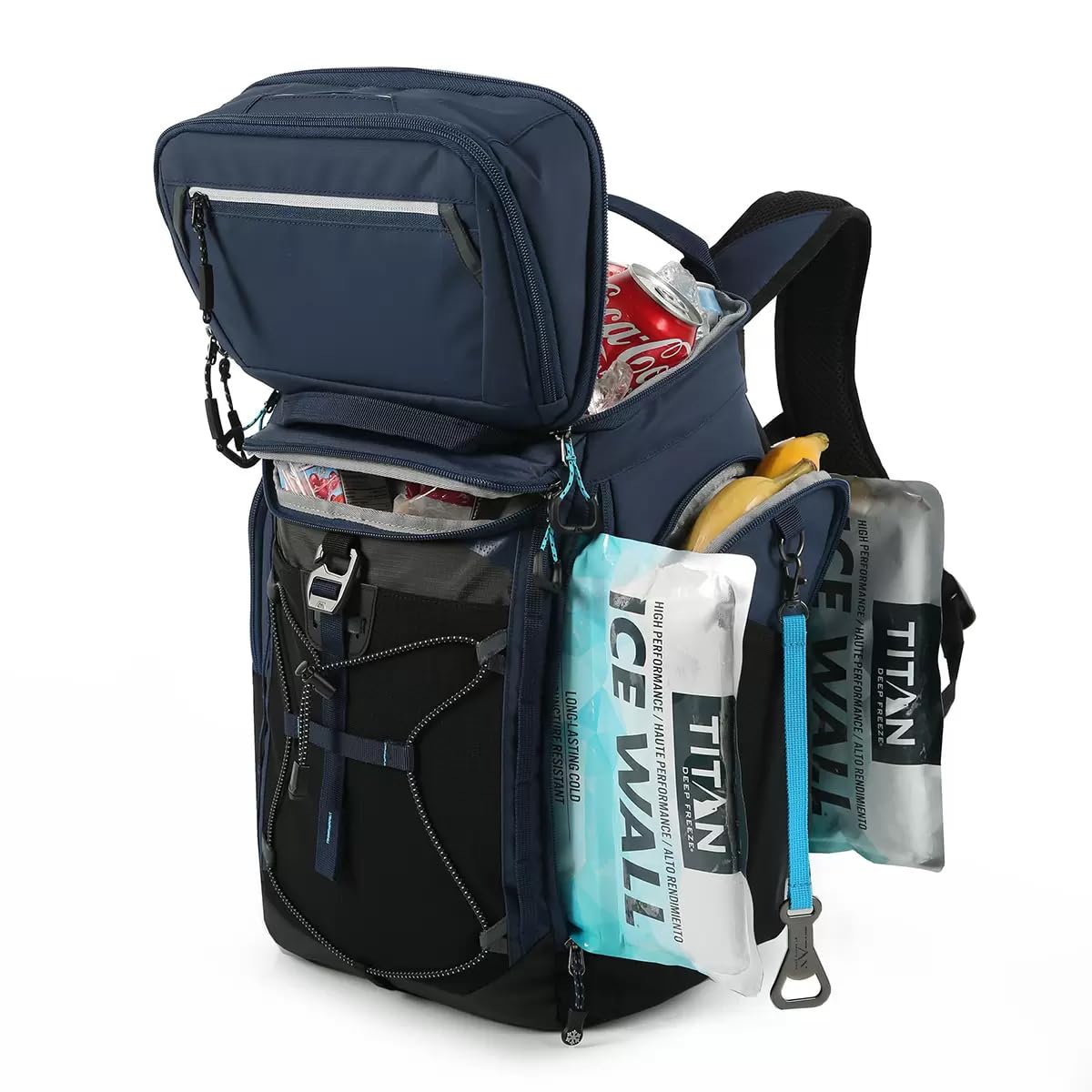 Arctic Zone Titan 26 Can Backpack Cooler in Blue