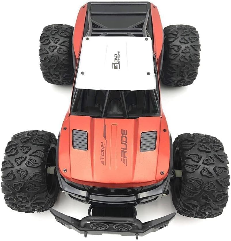 Suprills 1:12 RC Car, Off Road Monster Truck with Die Cast Shell 2.4GHZ - Durable Remote Control Cars, Perfect Outdoor Toys, Exceptional Kids Toys for Fun and Entertainment for The Boys