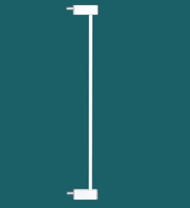 Suprills Metal Baby Safety Gate — Pressure Fit, Adjustable 73–80 cm, Extendable, for Stairs & Doorways