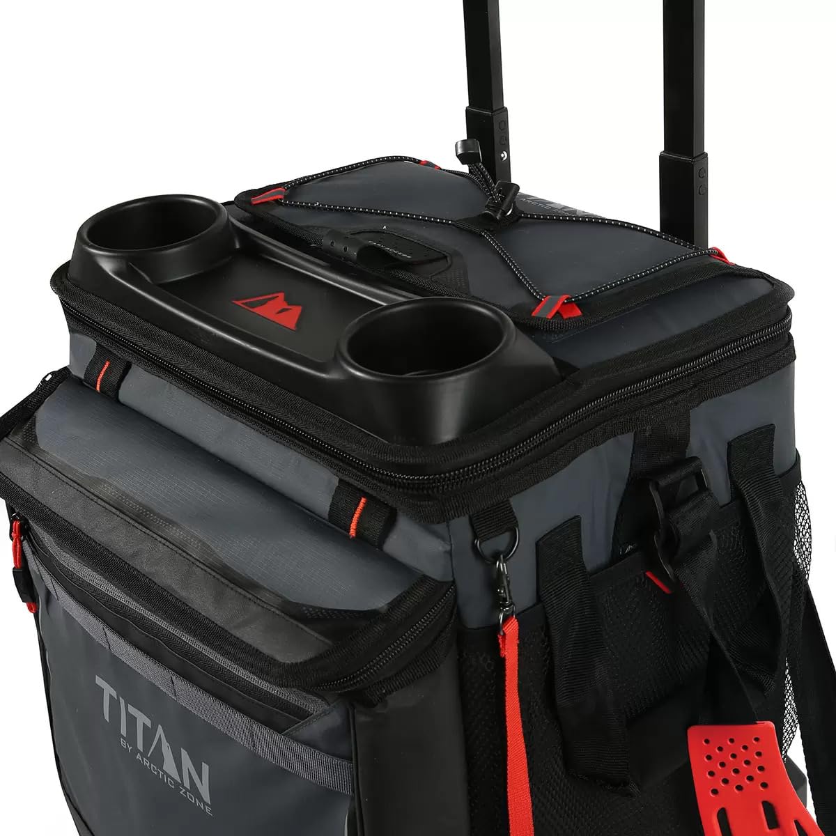 Arctic Zone Titan 22.5 Litre (23.7 US Quart) 60 Can Cooler with All Terrain Cart