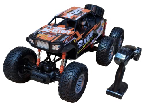 Suprills 1:8 RC 6-Wheel Monster Truck — Off-Road Remote Control Car Toy, 2.4G