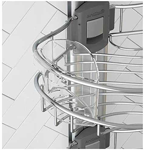 Artika 1600248 Bathroom Accessories›Shower Organiser, Stainless Steel
