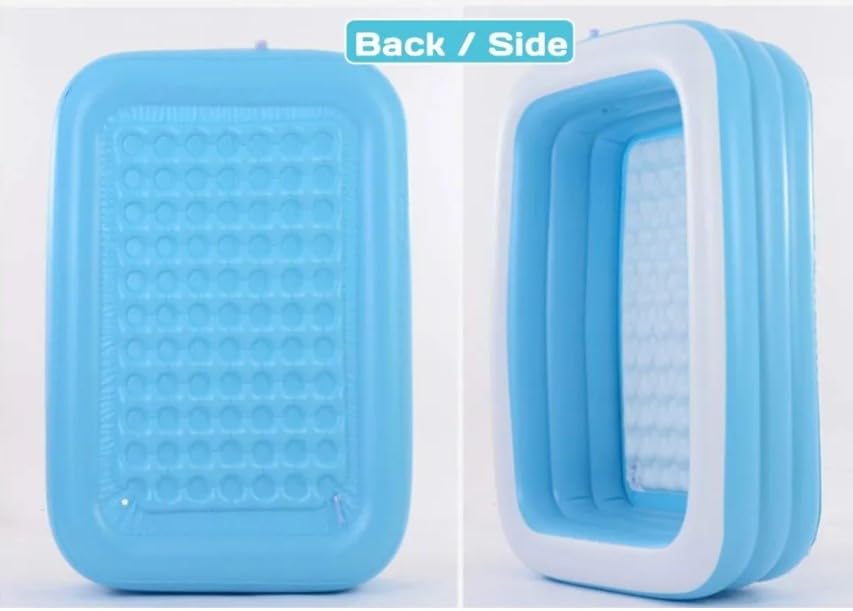 Suprills 1.3m Swimming Pool - Durable Paddling Pool for Outdoor Fun, Summer Set Swimming Pool Toys, Water Pool Toys, Inflatable Baby, Kids Pool for Outdoors