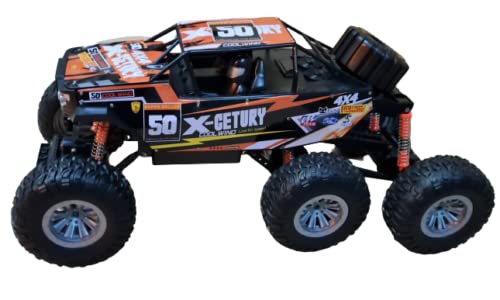 Suprills 1:8 RC 6-Wheel Monster Truck — Off-Road Remote Control Car Toy, 2.4G