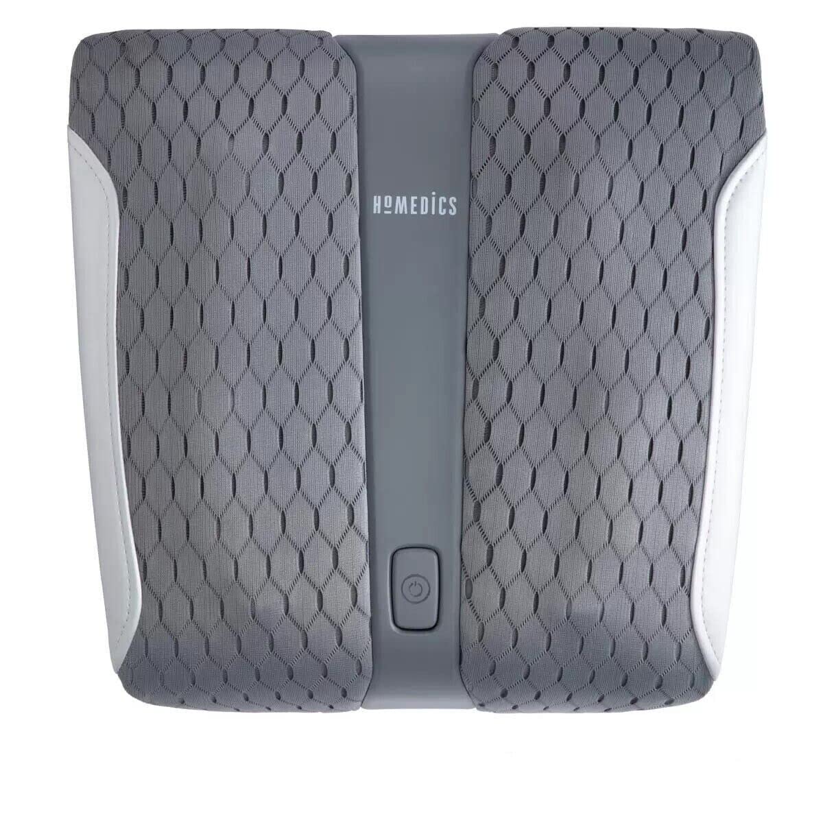 HoMedics Gentle Touch Gel Shiatsu Foot Massager with Heat, Relaxing Soothing Massage Heel to Toe, Triple Massage Heads, Adjustable Pressure