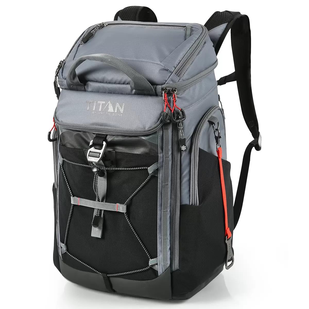 Titan 26 Can Backpack Cooler in Grey