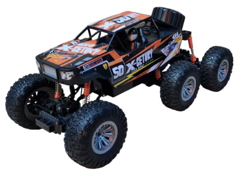 Suprills 1:8 RC 6-Wheel Monster Truck — Off-Road Remote Control Car Toy, 2.4G