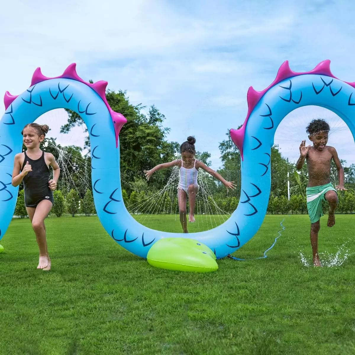 H20GO! 20ft (6.1m) Giant Sea Serpent Kids Inflatable Sprinkler