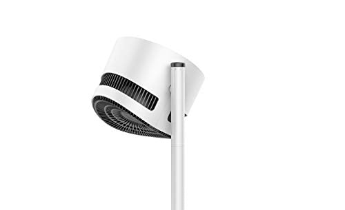 Boneco F230 Pedestal Air Circulator Fan – Silent, Powerful Cooling with Adjustable Height (White)