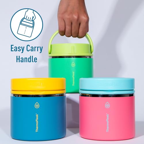 Thermo Flask 20oz Insulated Food Jar, 2-pack