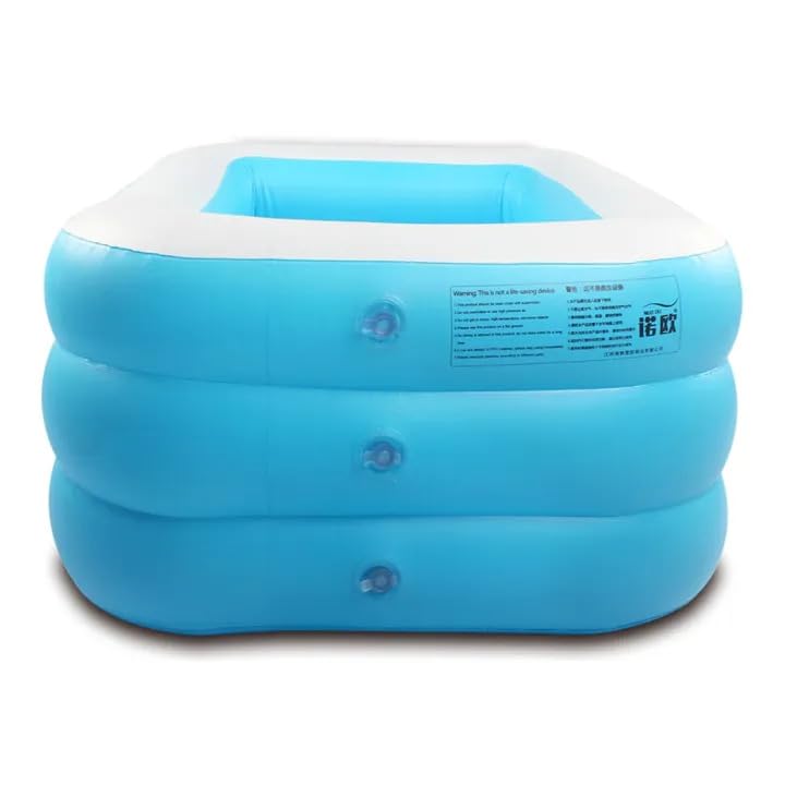 Suprills 1.3m Swimming Pool - Durable Paddling Pool for Outdoor Fun, Summer Set Swimming Pool Toys, Water Pool Toys, Inflatable Baby, Kids Pool for Outdoors