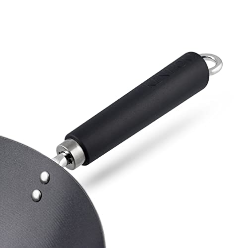 Ken Hom Carbon Steel Non Stick Wok Set