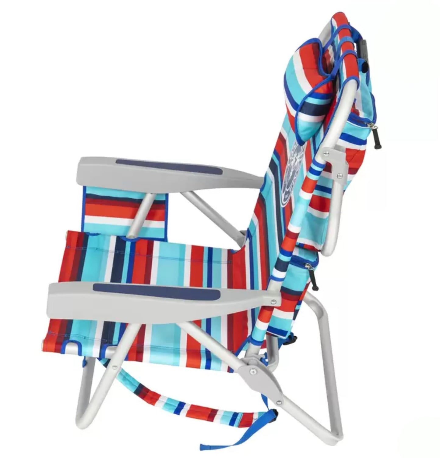 Tommy Bahama Beach Chair Model 2025. Red/Blue Stripes.