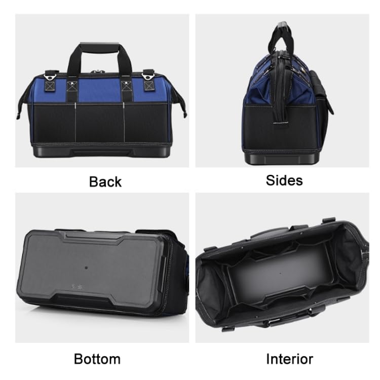 Suprills 20-Inch Heavy Duty Tool Bag Tools Storage Bag Large Tools Storage Bag, Organiser for Tools with Shoulder Strap, Large capacity, waterproof, Wear-resistant