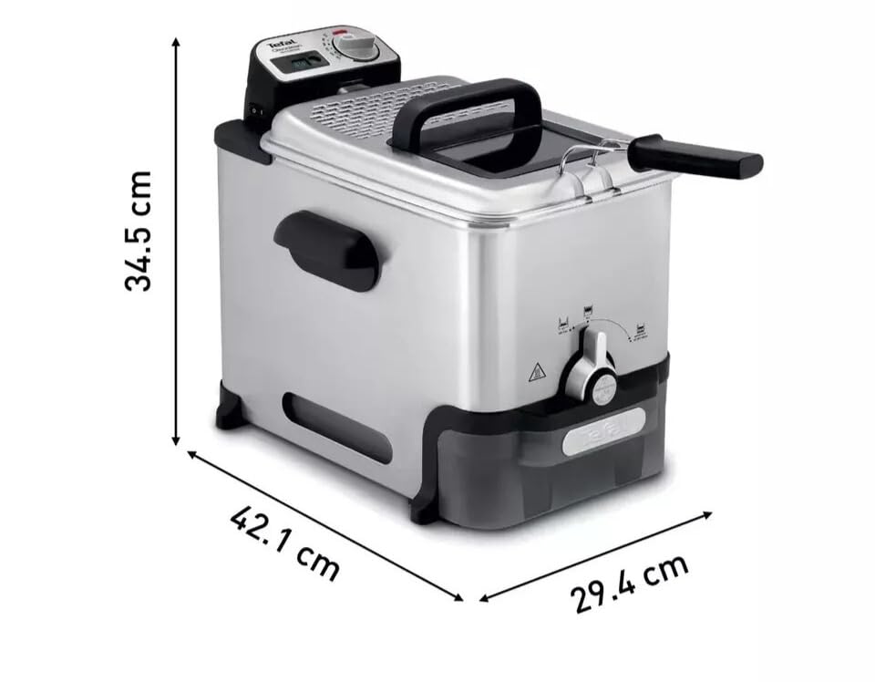 Tefal Oleoclean Pro Deep Fryer 3.5L, FR8058G0