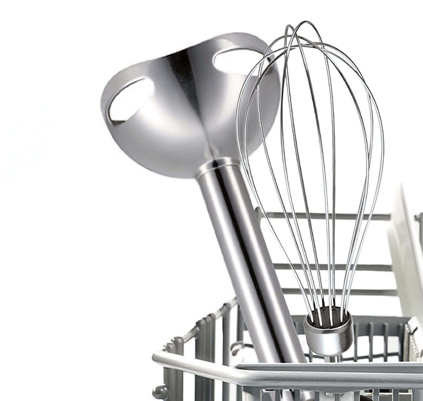 Bosch ErgoMix Hand Blender MS6CA4150G with mini chopper, whisk, 12 speeds, 800 W White/Anthracite