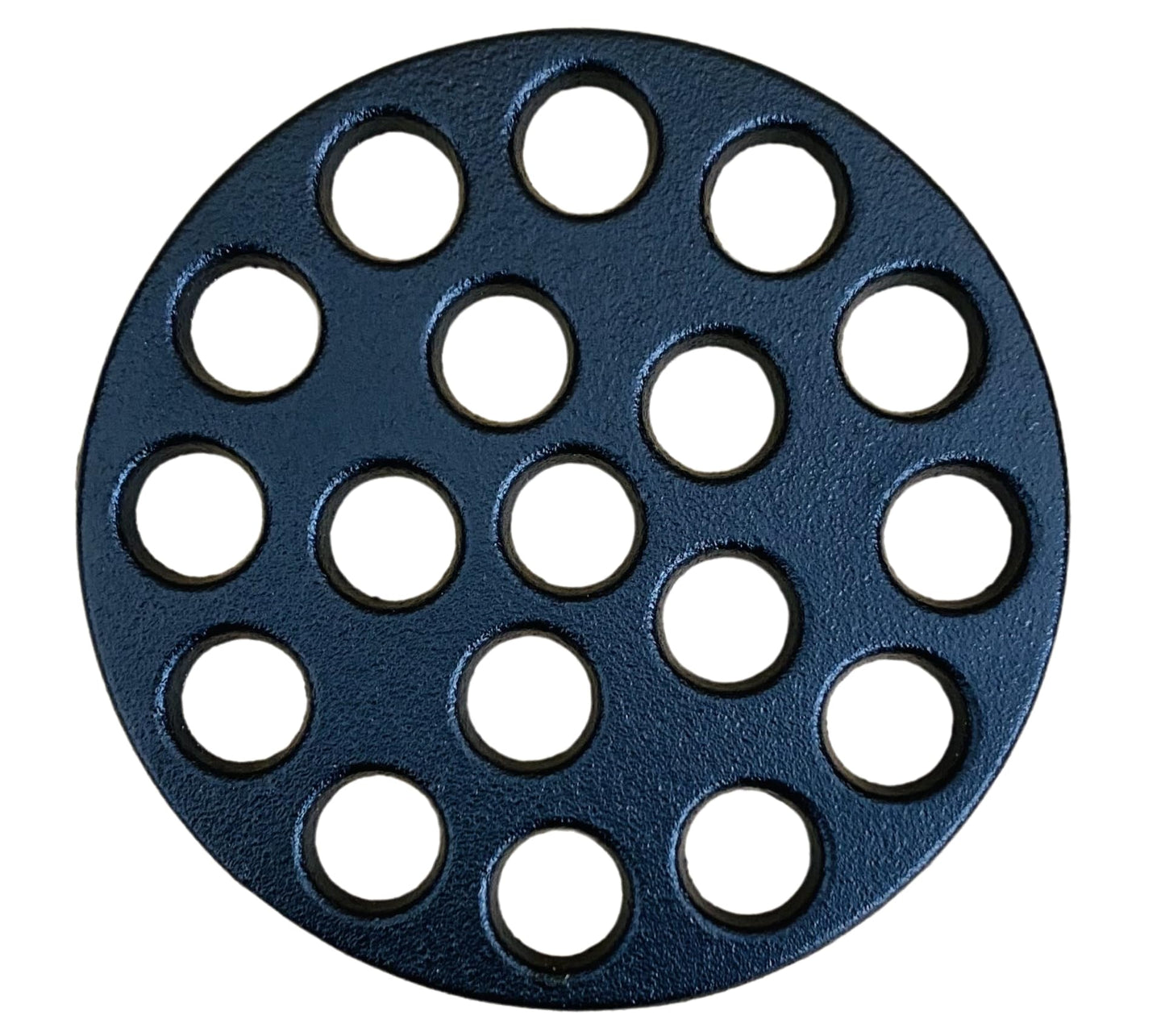 Super Grills Kamado Fire Bottom Charcoal Grate Cast Iron Round 6.1 Inch - Essential Camping Accessories, Kitchen Accessories for Barbecue Grill, High Heat BBQ Charcoal Plate Fit 15.5cm