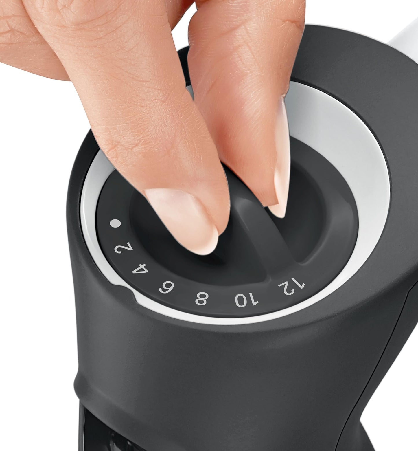 Bosch ErgoMix Hand Blender MS6CA4150G with mini chopper, whisk, 12 speeds, 800 W White/Anthracite