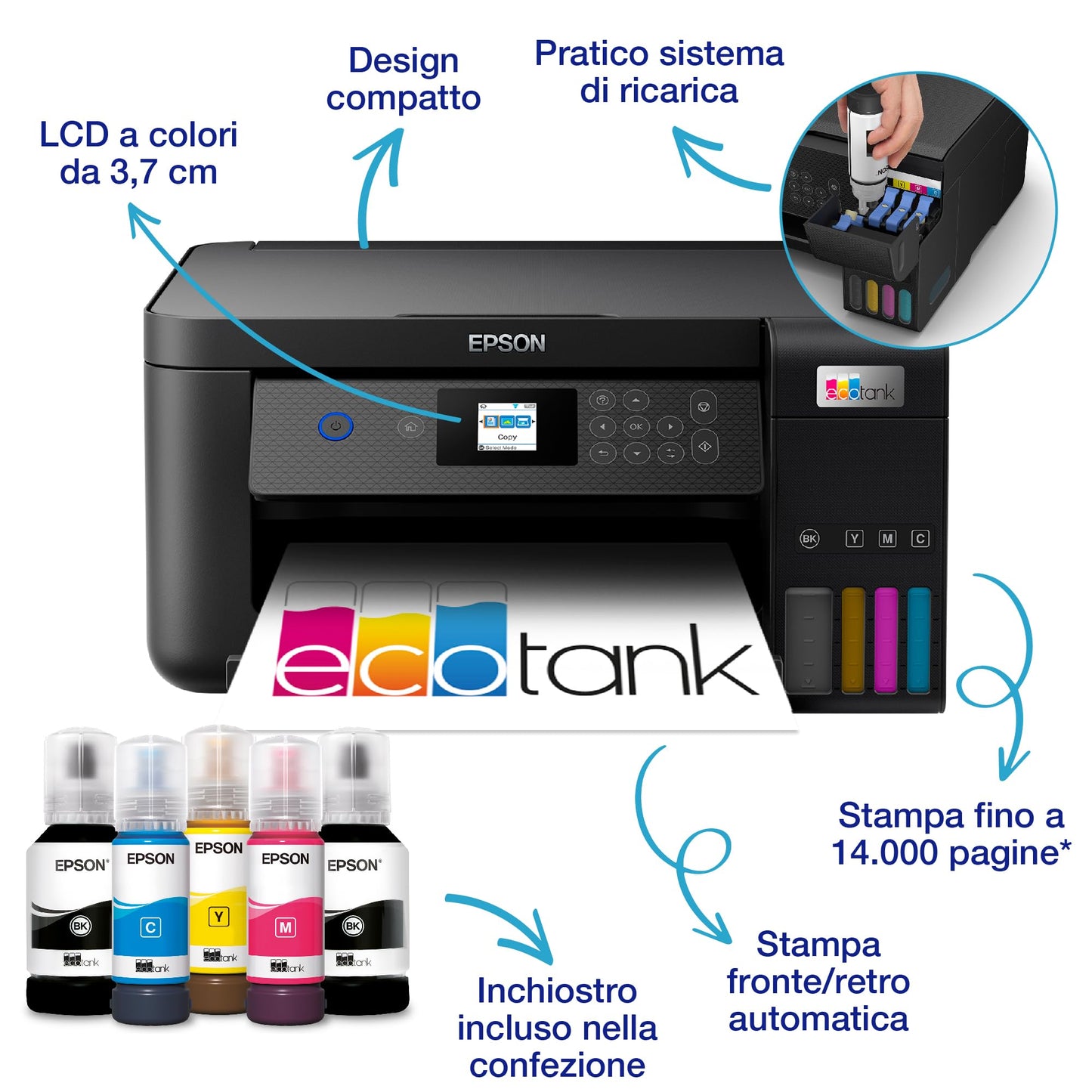 Epson - EcoTank ET-2851 MFP
