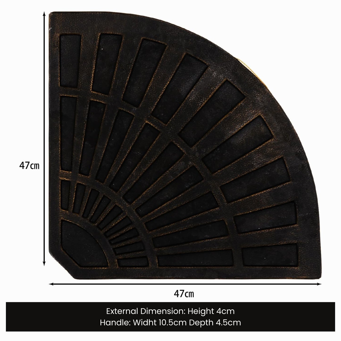Suprills Outdoor Parasol Base — Cantilever Resin Umbrella Stand, Weatherproof Patio Weight Holder, Durable & Water-Resistant