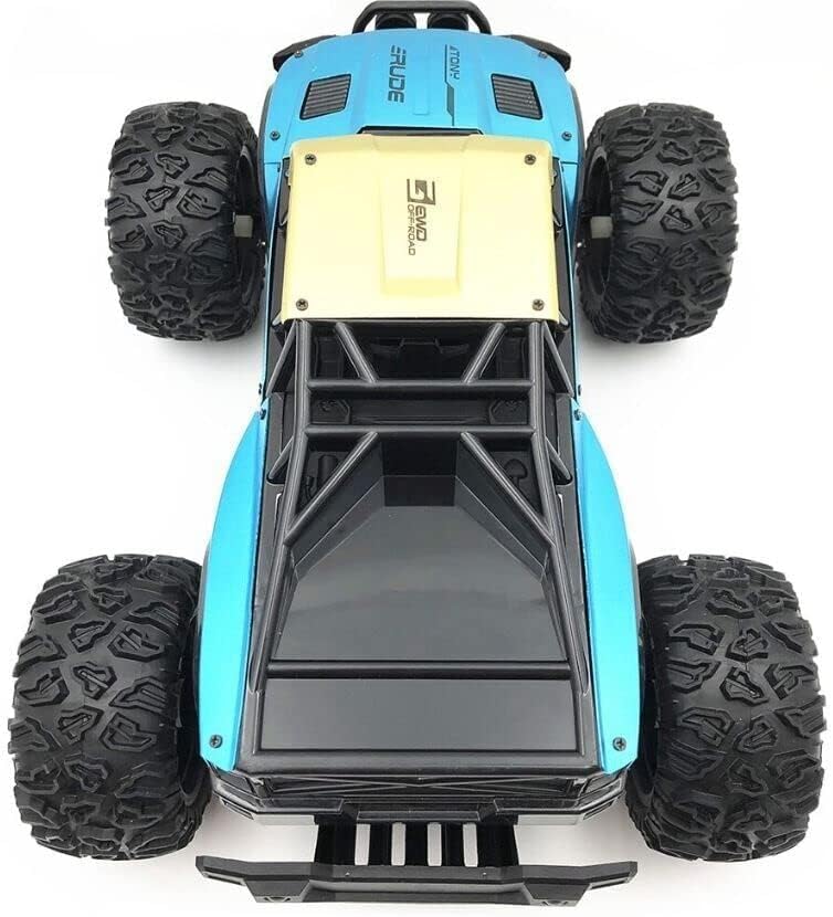 Suprills 1:12 Drift RC Car, 4WD Off Road Monster Truck with Metal Shell - Durable Monster Truck Toys for Kids and Adults
