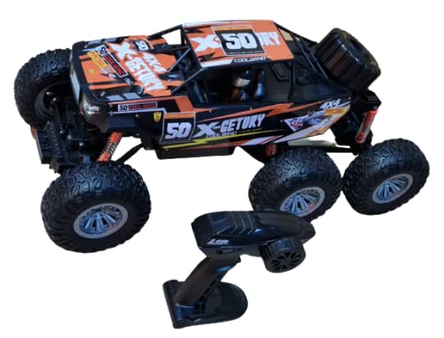 Suprills 1:8 RC 6-Wheel Monster Truck — Off-Road Remote Control Car Toy, 2.4G