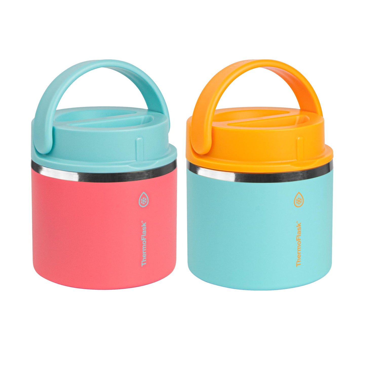 Thermo Flask 20oz Insulated Food Jar, 2-pack