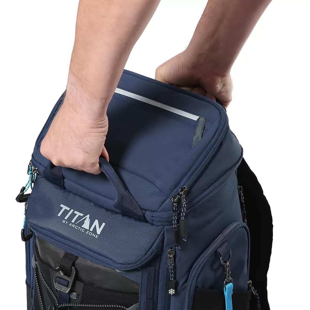 Arctic Zone Titan 26 Can Backpack Cooler in Blue