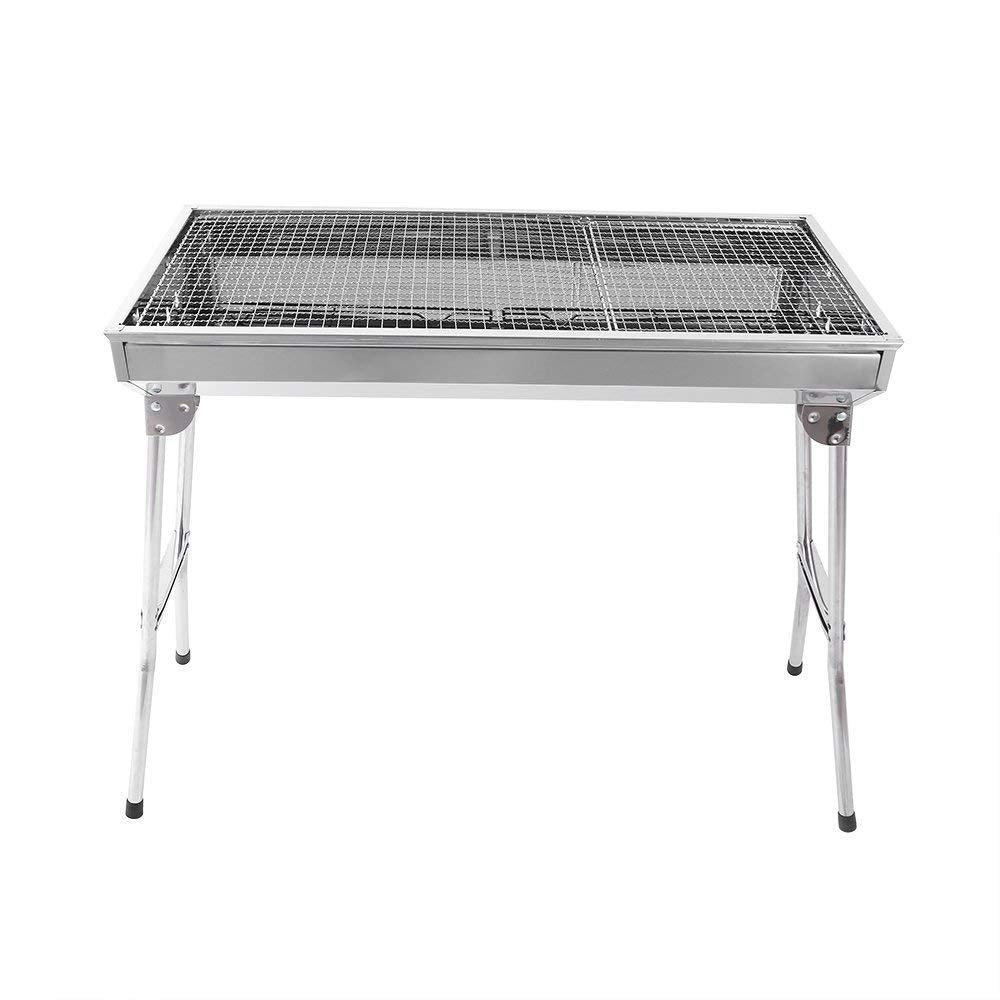 Super Grills Charcoal barbecue BBQ grills (Portable stainless steel bbq grill)
