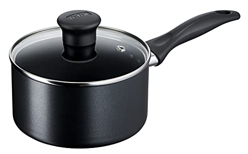 Tefal Induction G155S844 Non-Stick Cookware Set 8 Pieces-Black, saucepans, Aluminium