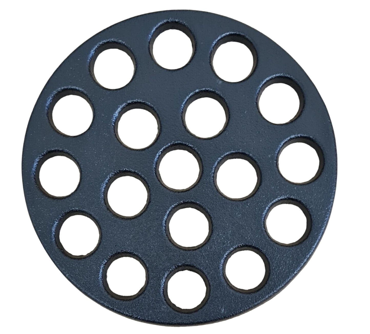 Super Grills Kamado Fire Bottom Charcoal Grate Cast Iron Round 6.1 Inch - Essential Camping Accessories, Kitchen Accessories for Barbecue Grill, High Heat BBQ Charcoal Plate Fit 15.5cm