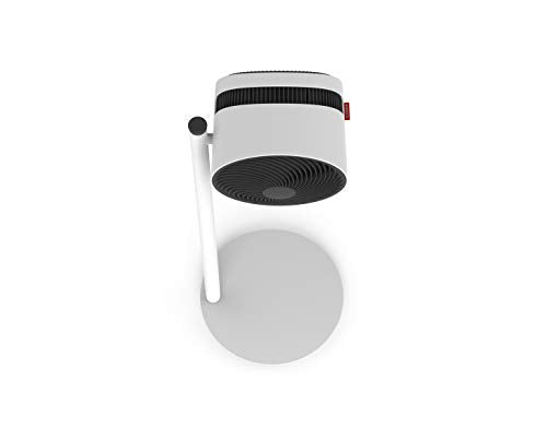 Boneco F230 Pedestal Air Circulator Fan – Silent, Powerful Cooling with Adjustable Height (White)