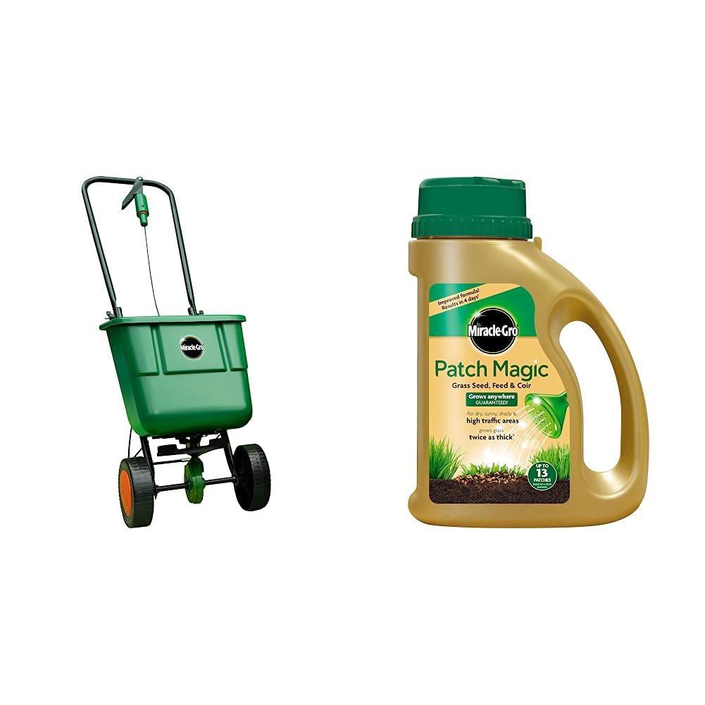 Miracle-Gro 121040 Rotary Lawn Spreader, 285.0 mm*606.0 mm*344.0 mm