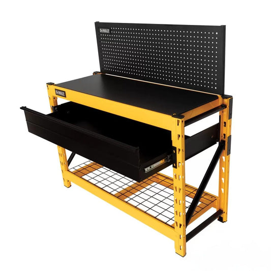 Dewalt Work Station with 2 Shelf Industrial Storage Rack