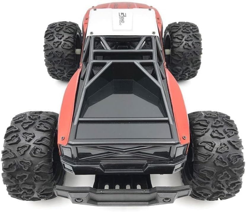 Suprills 1:12 RC Car, Off Road Monster Truck with Die Cast Shell 2.4GHZ - Durable Remote Control Cars, Perfect Outdoor Toys, Exceptional Kids Toys for Fun and Entertainment for The Boys