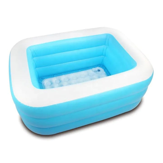 Suprills 1.3m Swimming Pool - Durable Paddling Pool for Outdoor Fun, Summer Set Swimming Pool Toys, Water Pool Toys, Inflatable Baby, Kids Pool for Outdoors
