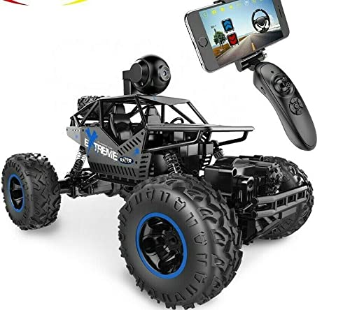 Suprills RC 1:16 High-Speed Remote Control Truck with WiFi Camera — Gray