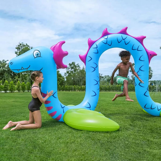 H20GO! 20ft (6.1m) Giant Sea Serpent Kids Inflatable Sprinkler