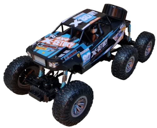 Suprills 1:8 RC 6-Wheel Monster Truck — Off-Road Remote Control Car Toy, 2.4G