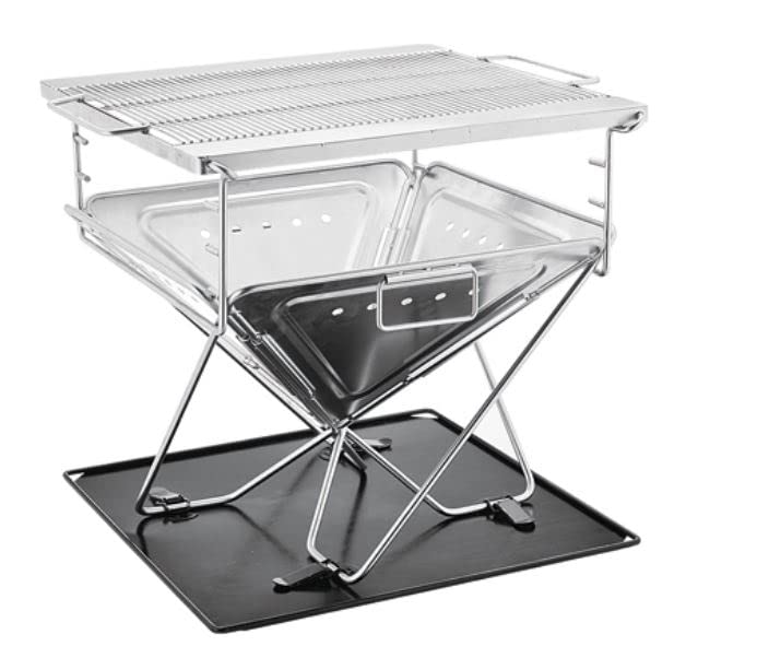 Super Grills Charcoal barbecue BBQ grills (Portable stainless steel bbq grill)