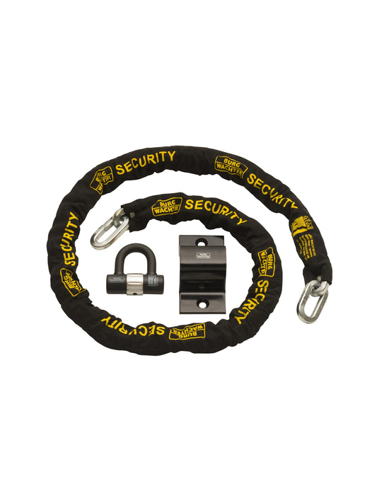 Burg-Wächter 12mm Sold Secure Chain & Ground Anchor Diamond Bike Lock