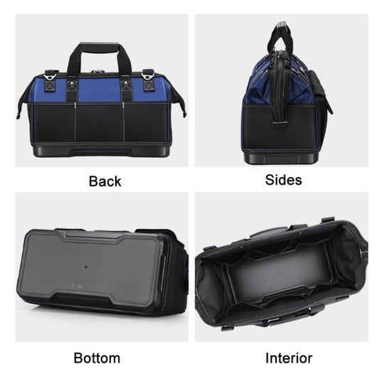 Suprills 20-Inch Heavy Duty Tool Bag Tools Storage Bag Large Tools Storage Bag, Organiser for Tools with Shoulder Strap, Large capacity, waterproof, Wear-resistant
