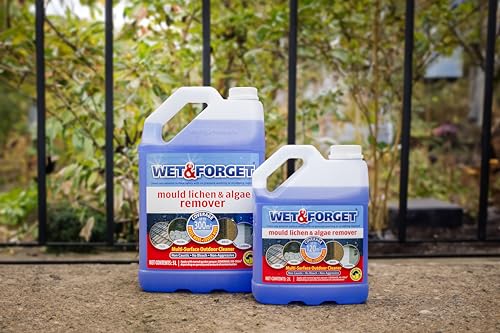 Wet & Forget Mould, Lichen & Algae Remover, Outdoor Cleaning Solution, Black Mould Remover, Bleach Free