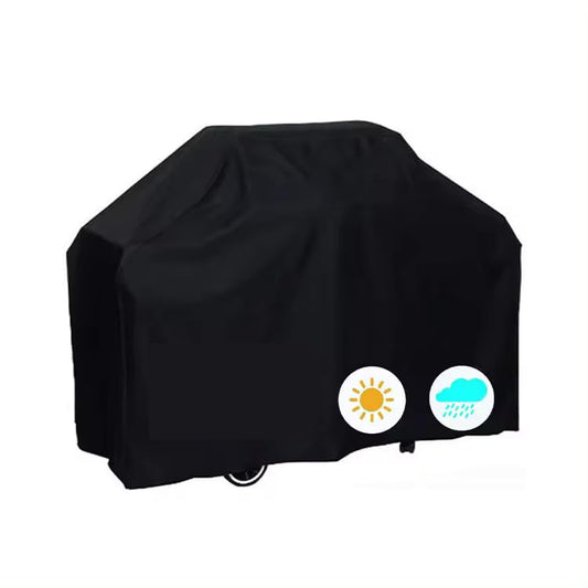 Suprills 58-Inch Heavy Duty BBQ Cover, Essential Gas BBQ Accessories, Waterproof Grill Protection, BBQ Covers - Oxford Fabric, Water, Wind, Rip-Proof & UV Resistant (145x66x117cm)