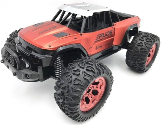 Suprills 1:12 RC Car, Off Road Monster Truck with Die Cast Shell 2.4GHZ - Durable Remote Control Cars, Perfect Outdoor Toys, Exceptional Kids Toys for Fun and Entertainment for The Boys