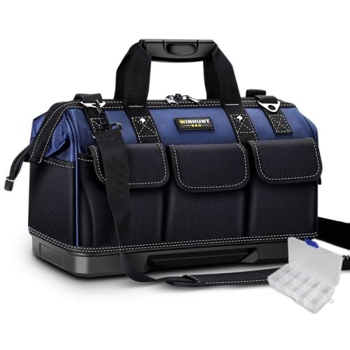 Suprills 20-Inch Heavy Duty Tool Bag Tools Storage Bag Large Tools Storage Bag, Organiser for Tools with Shoulder Strap, Large capacity, waterproof, Wear-resistant