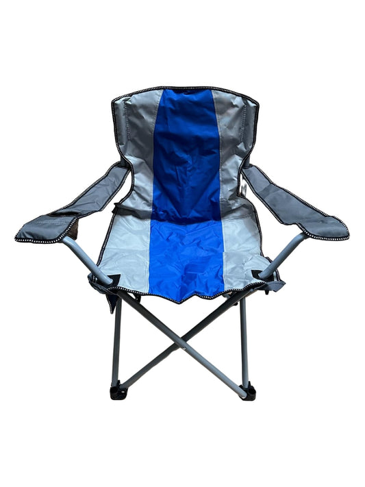 Suprills Premium Camping Chair - Essential Camping Accessories with Lightweight Folding Chair Design, 120kg Capacity, Convenient Cup Holder and Portable Carry Bag