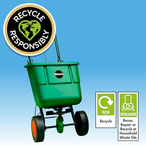 Miracle-Gro 121040 Rotary Lawn Spreader, 285.0 mm*606.0 mm*344.0 mm