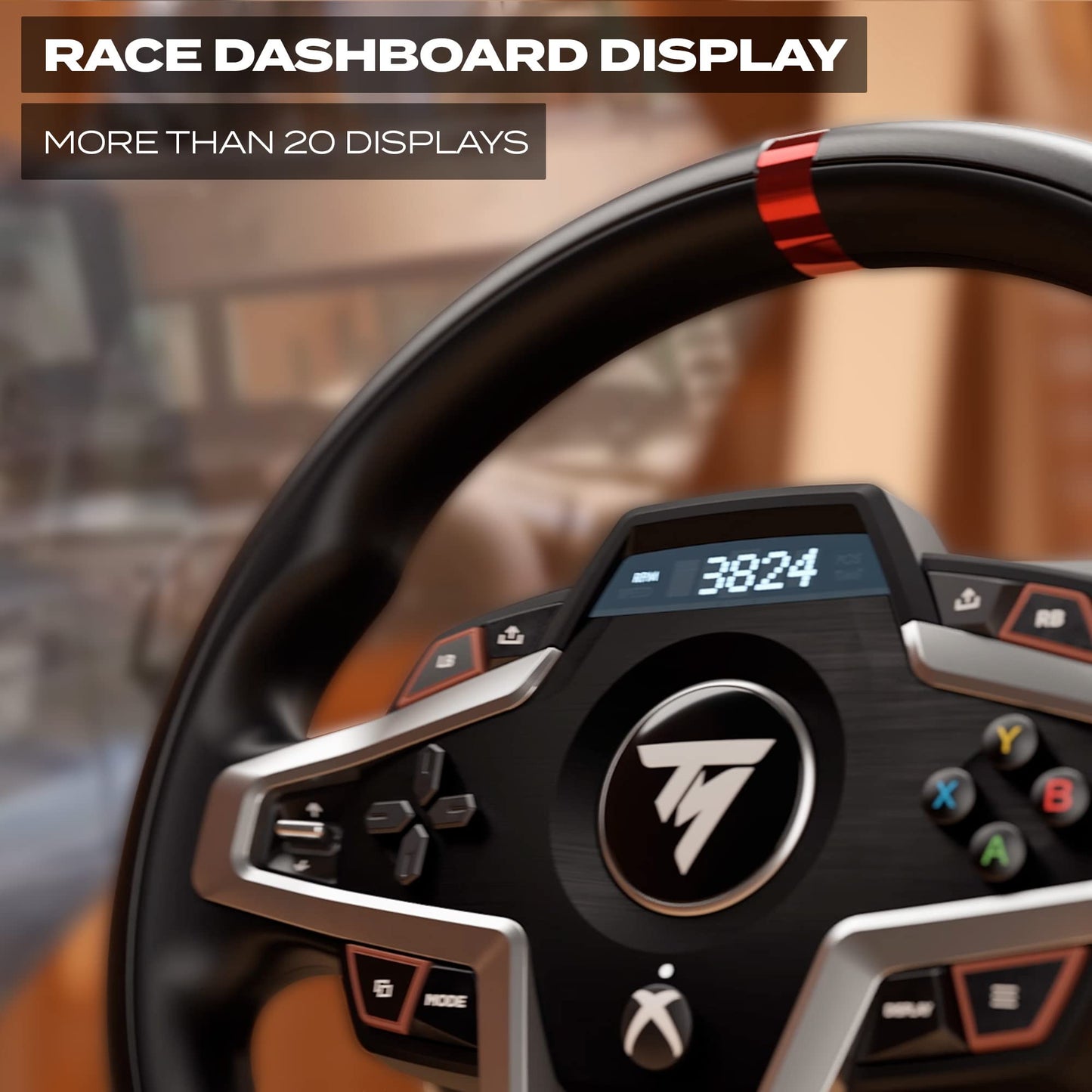 Thrustmaster T248 Force Feedback Racing Wheel – Advanced Racing Wheel for Xbox Series X|S, Xbox One, and PC